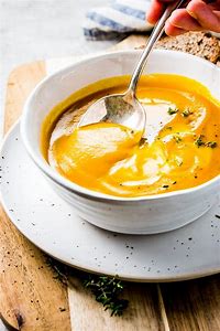 Australian Pumpkin Soup with a Granny Smith Twist.