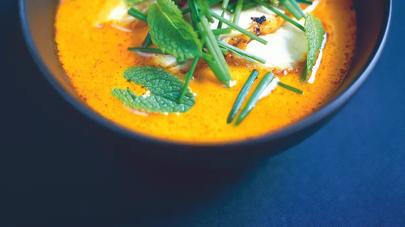 Pumpkin + Ginger Soup GF DF
